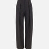 Pantaloni a gamba larga 1226WTR002857Q DKGREY VICTORIA BECKHAM 
