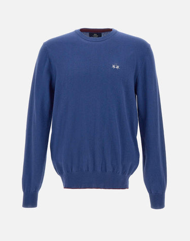 Maglia in lana e cotone ZMS005 YW09107089 LA MARTINA 