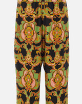 Pantaloni palazzo in seta WREA0014 AKI44X0812 ETRO 