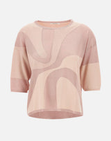 Maglia con intarsio in lurex 197321 008 KANGRA 