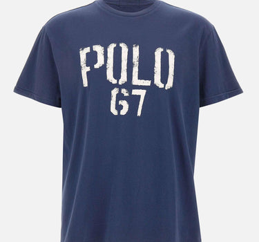 T-shirt con stampa 710B14574 001 POLO RALPH LAUREN 