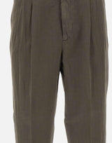 Pantaloni in misto cotone e lino COZTCLZB0CL1 SD61Y177 PT TORINO 