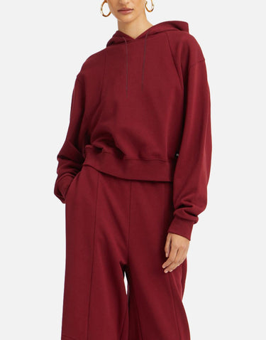 "Terry back cropped sweatshirt" 114387 2734 ROTATE BIRGER CHRISTENSEN 