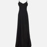 Abito "Amelie" in crepe di viscosa 6028 NERO LES FILLES D'EVA 