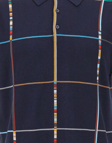 Polo in cotone lavorato a maglia M1R783ZV03025 49 PAUL SMITH 