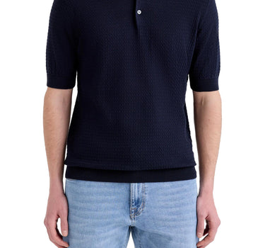 Polo in crêpe di cotone PL1MC CR14T890 FILIPPO DE LAURENTIIS 