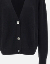 Cardigan in cashmere 2521351SL4 999 HEMISPHERE 