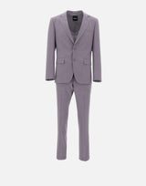 Abito slim fit con micromotivo 50561834 510 BOSS 