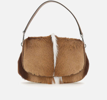 Borsa a spalla "Helena Round" in pelle BS12058 SPBOKNATURALE GIANNI CHIARINI 