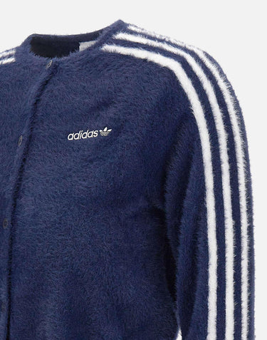 "Fluffy cardigan" JW3644 BLUE ADIDAS 