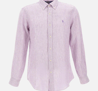 Camicia in lino a righe 710B15594 003 POLO RALPH LAUREN 