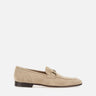 Mocassini "Vasco" in pelle scamosciata VASCO BEIGE DUCA DEGLI ABRUZZI 
