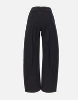 Pantaloni a gamba larga in twill di cotone S52KA0582 M36019900 MM6 MAISON MARGIELA 