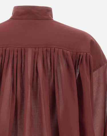 Camicia "Rania" TM190956A TNC108ROUGENOIR THE ANDAMANE 
