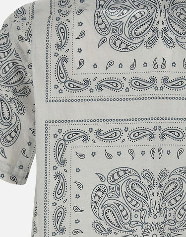 Camicia in lino e cotone K75CAMK07 TES0K22811 ELEVENTY 