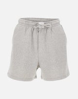 Pantaloni corti felpati con orlo a contrasto 260WCQ00013 JJF007AA841 THE ATTICO 