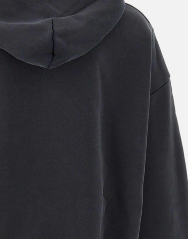 Felpa "Hvy fleece hoodie" P460 BFWB724BLACK PURPLE BRAND 