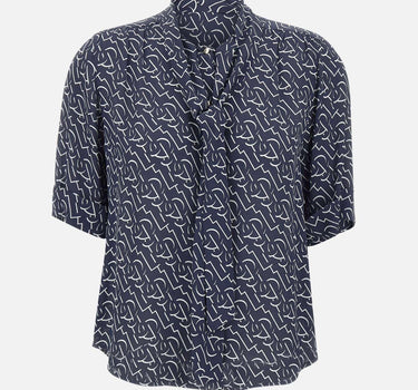 Blusa con fiocco CA5216T5853 B1313 LIU-JO 