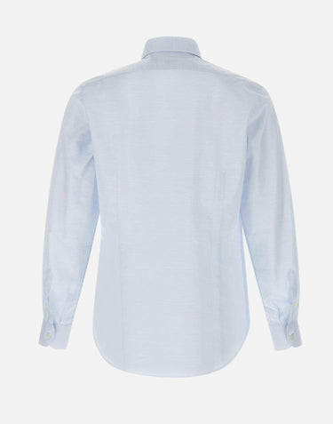 Camicia in cotone e lino K75CAMH03 TES0I35308N ELEVENTY 