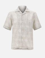 Camicia in misto lino e cotone M75CAMK09 TES0M1250002 ELEVENTY 