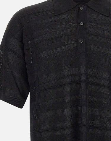 Polo in maglia di misto viscosa S6LAMAKP200 110 LANEUS 