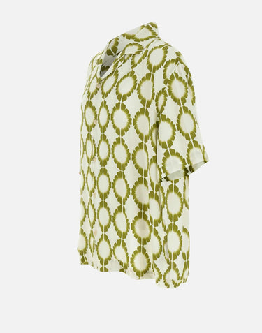 Camicia in viscosa con stampa S6LAMASI076 036 LANEUS 