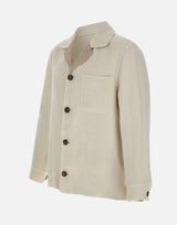 Giacca in lino foderata M75GBTM41 TES0M12300 ELEVENTY 