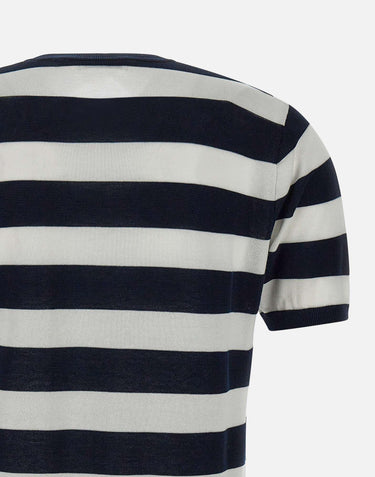 T-shirt in filato di cotone 102221 638 KANGRA 