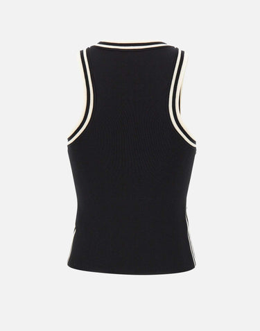 Top con profili a contrasto SP5NT012 0001 KAOS 