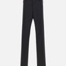 Pantaloni in lana con zip laterali S74KB1058 S40320900 DSQUARED2 
