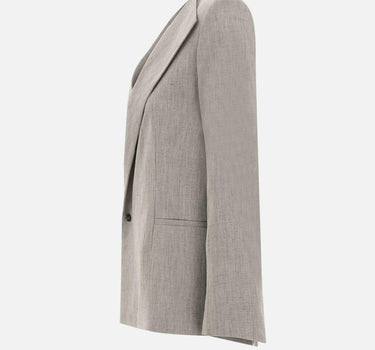Blazer sartoriale asimmetrico "Suna" SUNA GREY LOULOU DE SAISON 