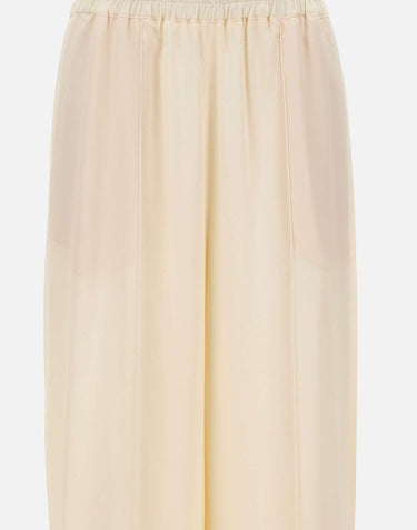 Pantalone in crepe de chine PAD276F336 M1870145 FABIANA FILIPPI 