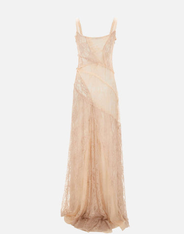 Abito lungo in pizzo 4A456A N0147 BLUMARINE 