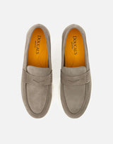 Mocassini in pelle scamosciata con suola in gomma DU3546STEVUY009 EC15 DOUCAL'S 