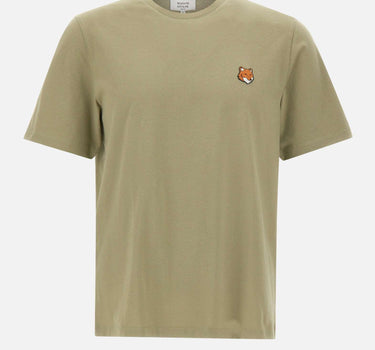 T-shirt "Fox" in cotone PM00107KJ7026 P131 MAISON KITSUNE' 