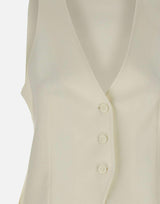 Gilet con cut-out sul retro 50557450 118 BOSS 