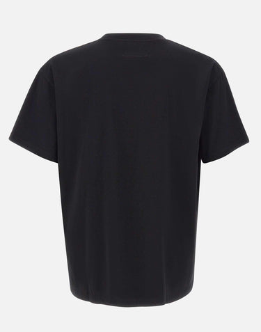 T-shirt con stampa spray SH0GC0067 M20048900 MM6 MAISON MARGIELA 