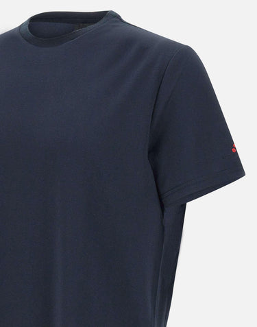 T-shirt "Zole02" in piquet stretch di seta e cotone PEU5470 99012182215 PEUTEREY 