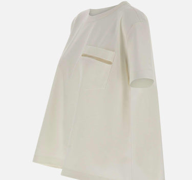 T-shirt in jersey con taschino JED266F155 L7720142 FABIANA FILIPPI 