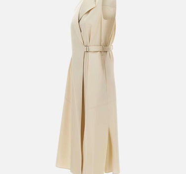 Vestito a vestaglia in cotone elasticizzato 50557446 131 BOSS 