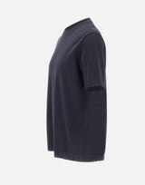 T-shirt in jersey effetto maglia JG000206U 520599201 HERNO 
