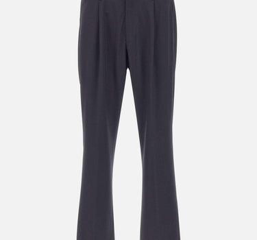 Pantaloni elasticizzati in misto lana PT000163U 128089200 HERNO 