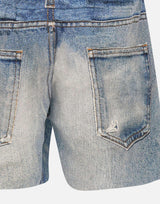 "Peace shell shorts" 12008 DENIM SATISFY 