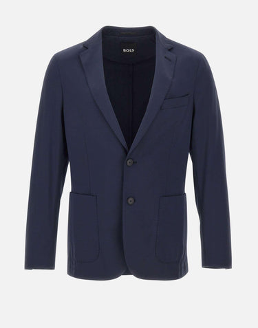 Blazer slim fit in jersey elasticizzato ad alte prestazioni 50502488 404 BOSS 