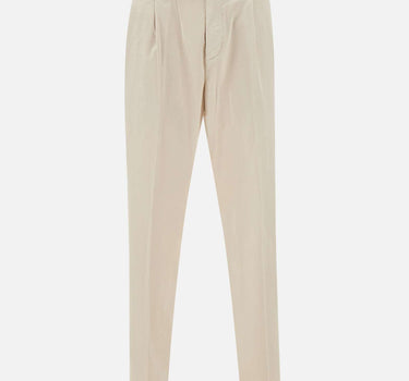 Pantaloni "Milano" in cotone e seta K75PANJ05 TET0K00402 ELEVENTY 