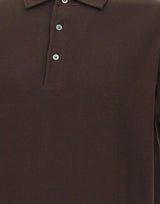 Polo in cotone crêpe PL1MCPAR CR14R190 FILIPPO DE LAURENTIIS 