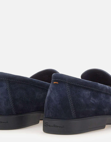 Mocassini in suede MGAR18829OOTSEAA U60 SANTONI 