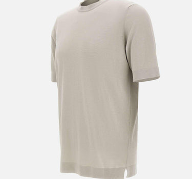 T-shirt in crepe di cotone TS0MC CR14R902 FILIPPO DE LAURENTIIS 