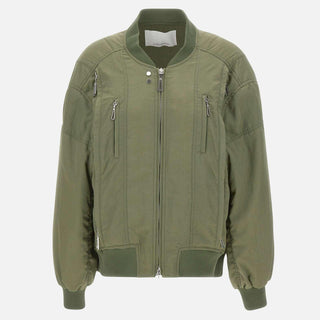 "Symmetrical Bomber jkt" 25ACOW033PA0249 P309 RABANNE 