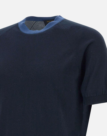 T-shirt in cotone organico 57181 18045598 GRAN SASSO 